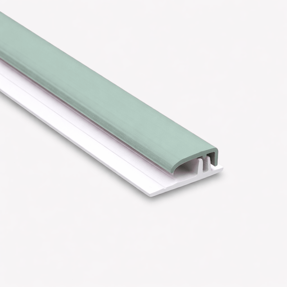 Olive Satin Hygienic Wall Cladding 2-Part Capping 3.05m Image